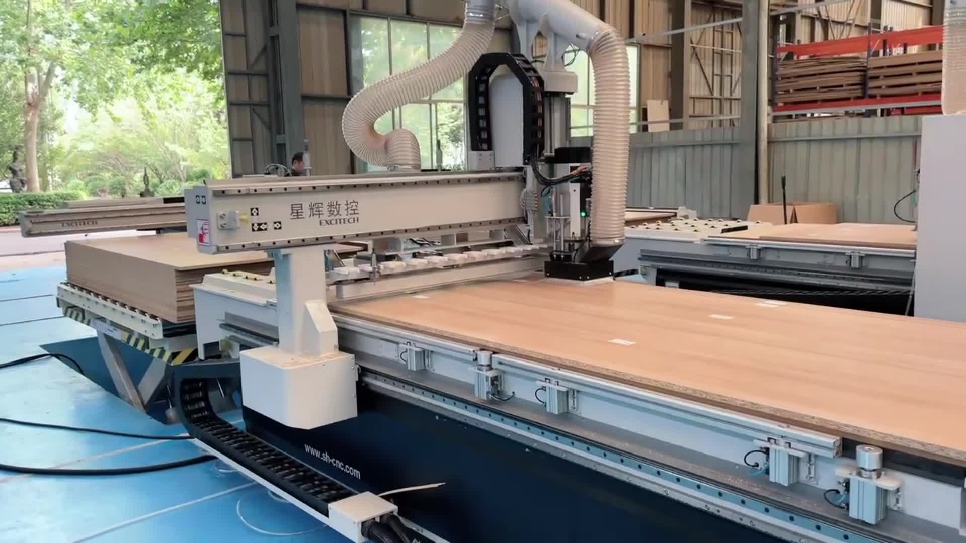 Experimentează centrul de procesare a tăierii fără praf și construiește-ți fabrica de mobilă!