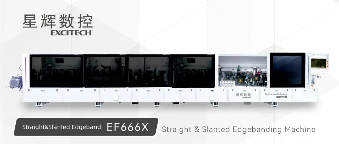 EF666X mașină de bandă oblică și dreptă, o mașină cu două funcții, alegere de calitate.