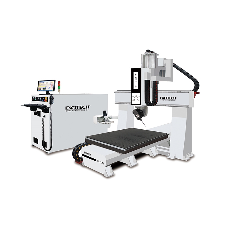 Mașină de frezat cu router CNC cu 5 axe pentru sculptură în lemn