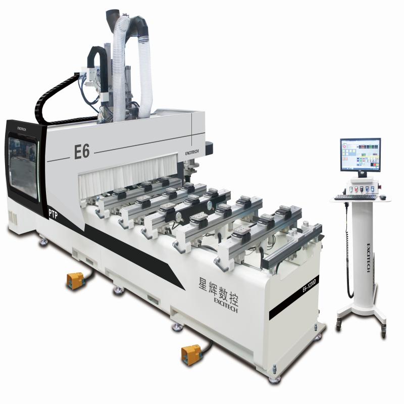 Router CNC pentru foraj pentru prelucrarea lemnului